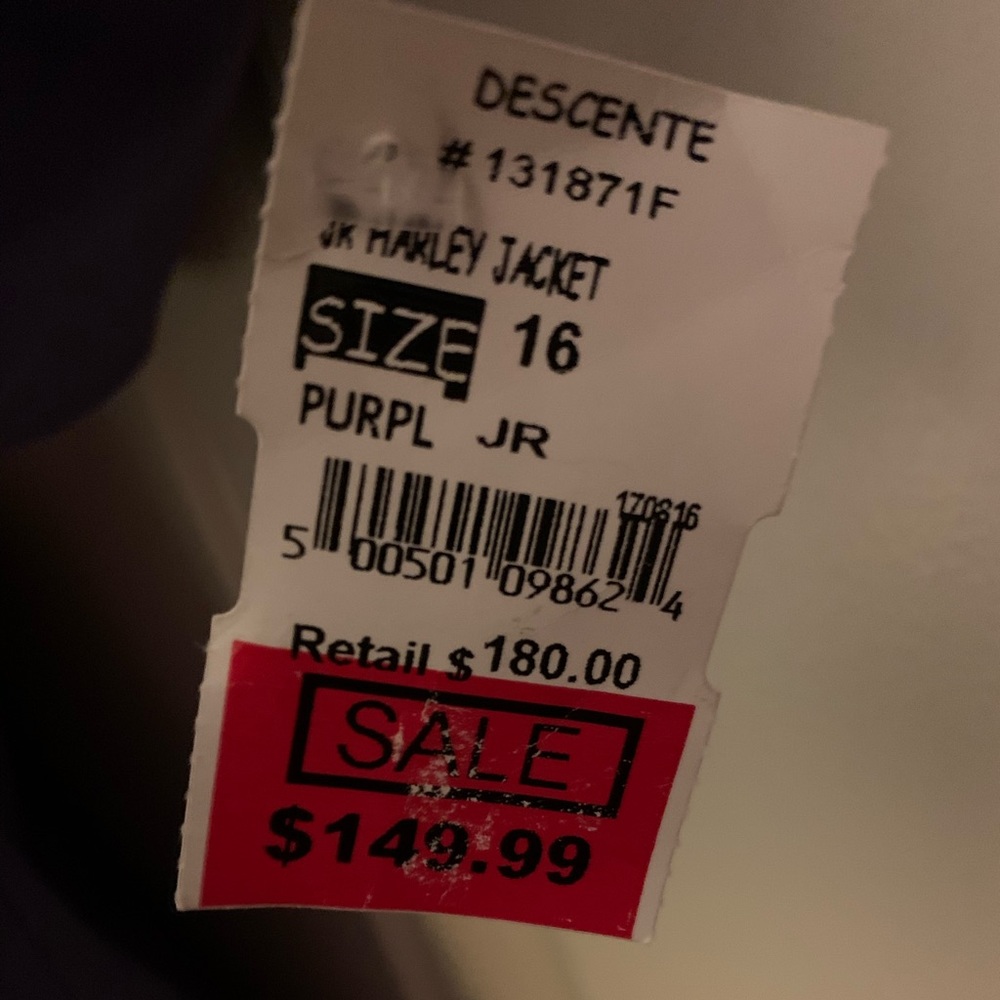 Descente Youth size 16 ski coat - Picture 3 of 4